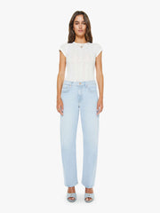 Women The Mid Rise Half-Pipe Hover | Mother Denim Instant Replay