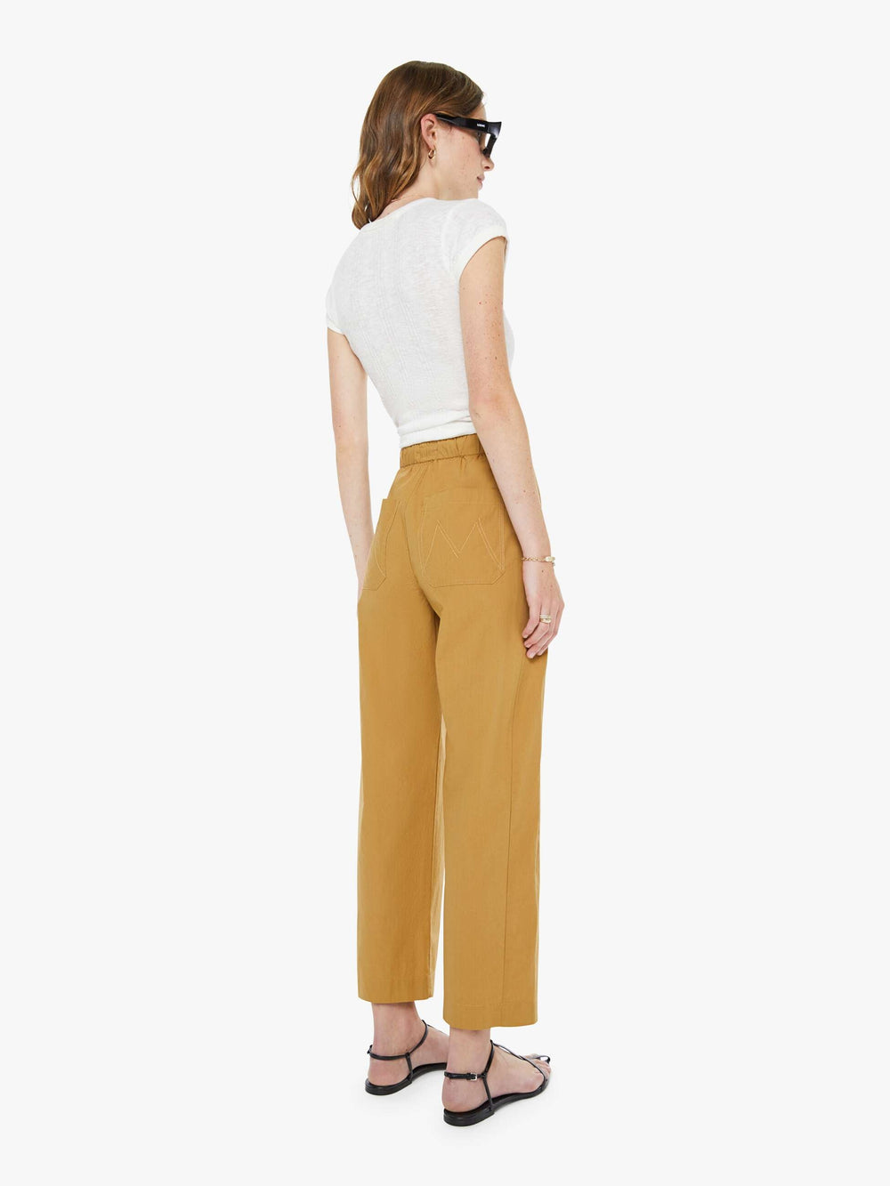 Women The Drawn Half-Pipe Ankle | Mother Denim Brown