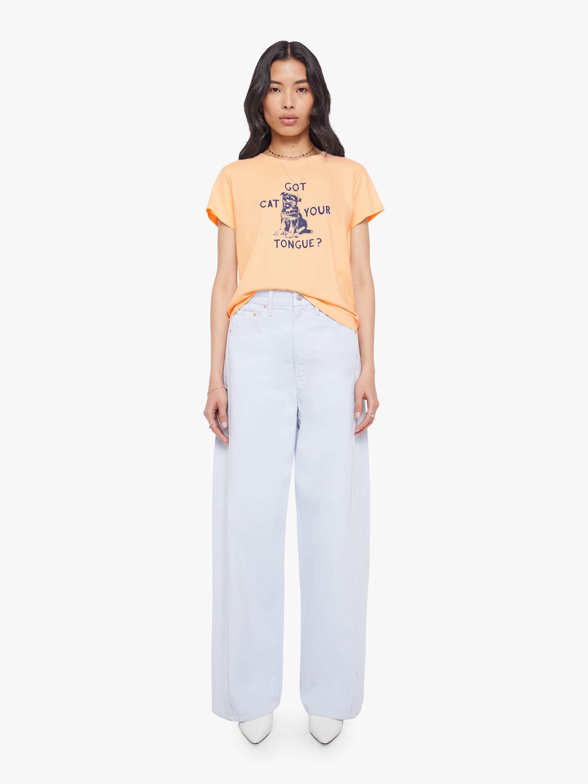 Women The Pipe-Dream Sneak | Mother Denim Blue