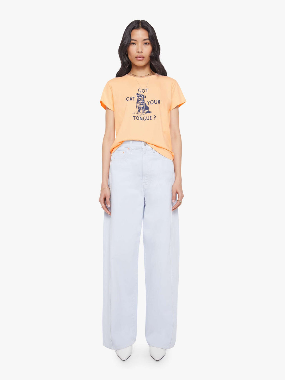 Women The Pipe-Dream Sneak | Mother Denim Blue