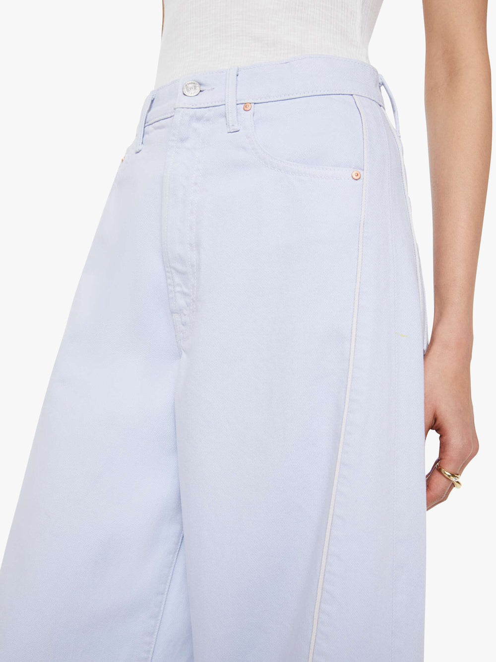 Women The Pipe-Dream Sneak | Mother Denim Blue