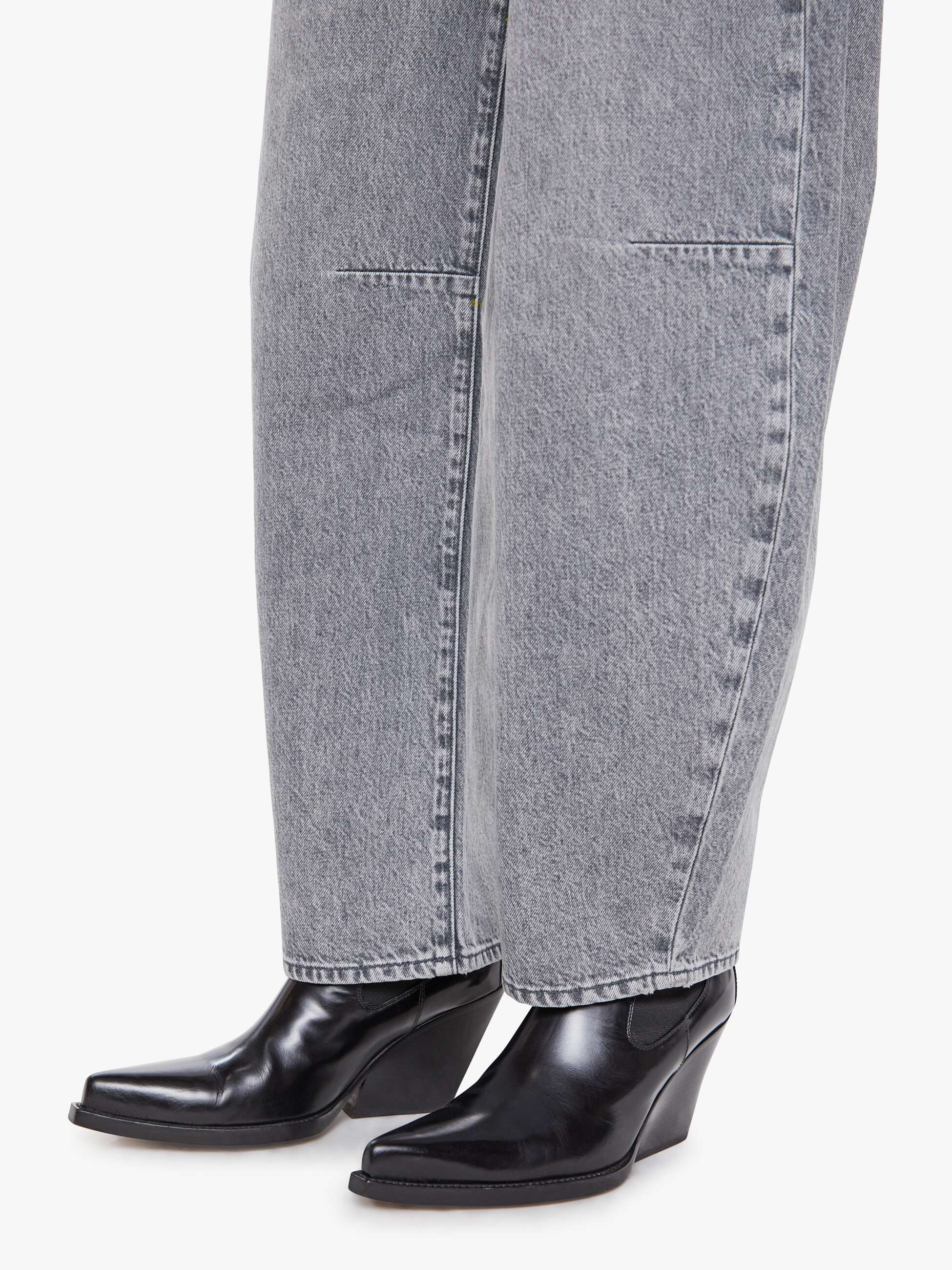 Women SNACKS! The Pony Keg Ankle | Mother Denim Grey