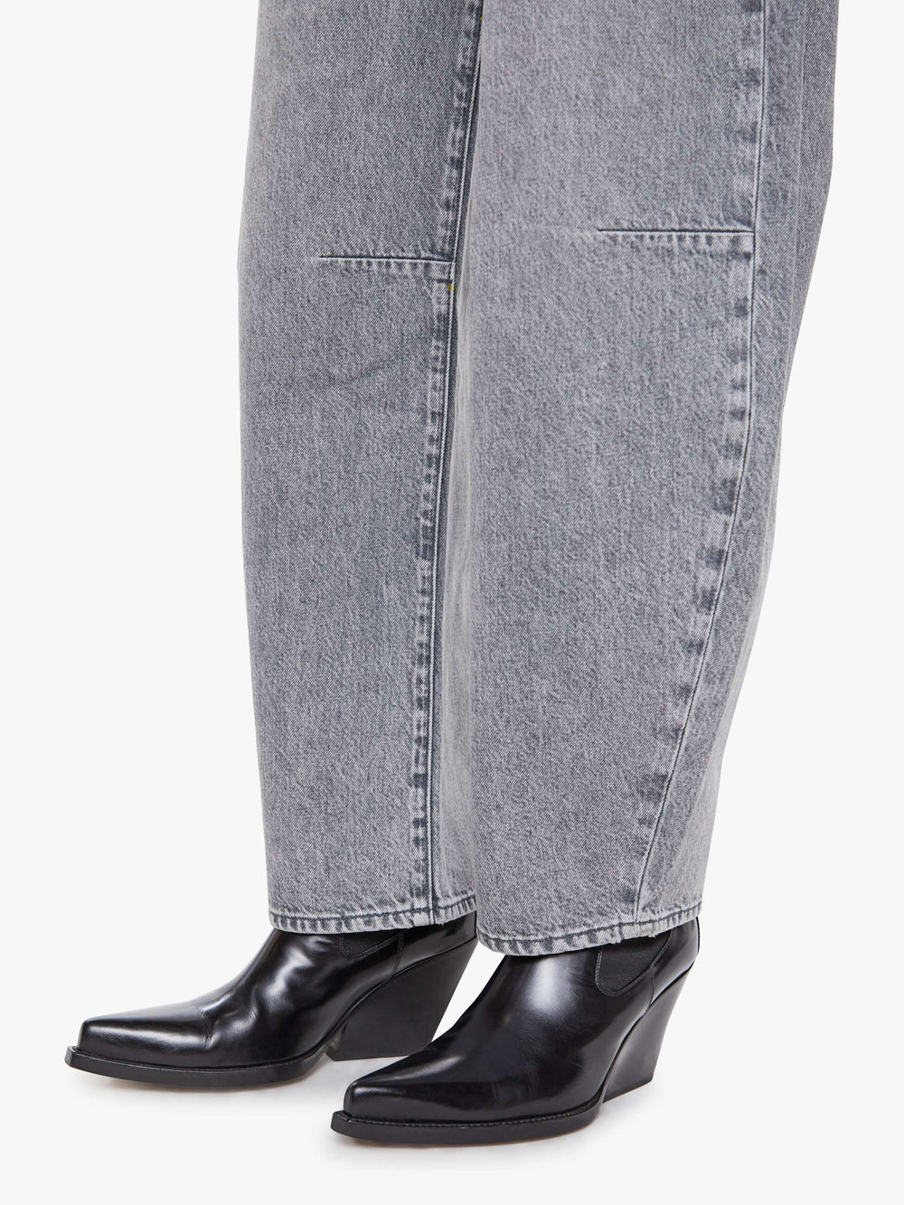 Women SNACKS! The Pony Keg Ankle | Mother Denim Grey