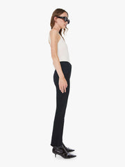 Women The Hustler Ankle Fray | Mother Denim Black