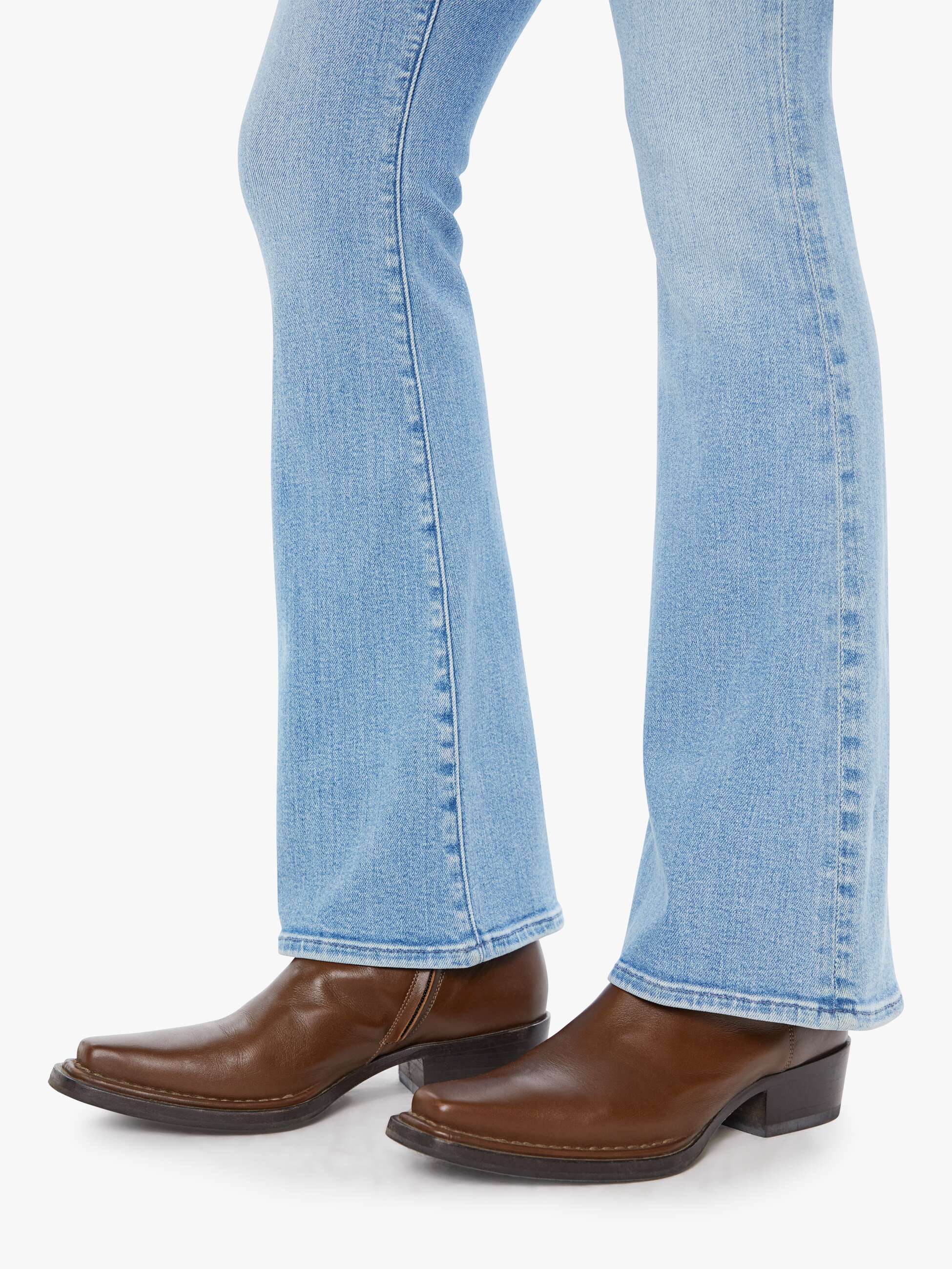 Women The Weekender | Mother Denim Blue (Medium)
