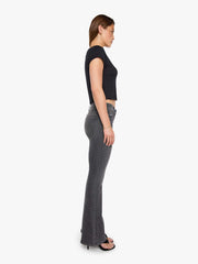 Women The Weekender | Mother Denim Black (Charcoal)