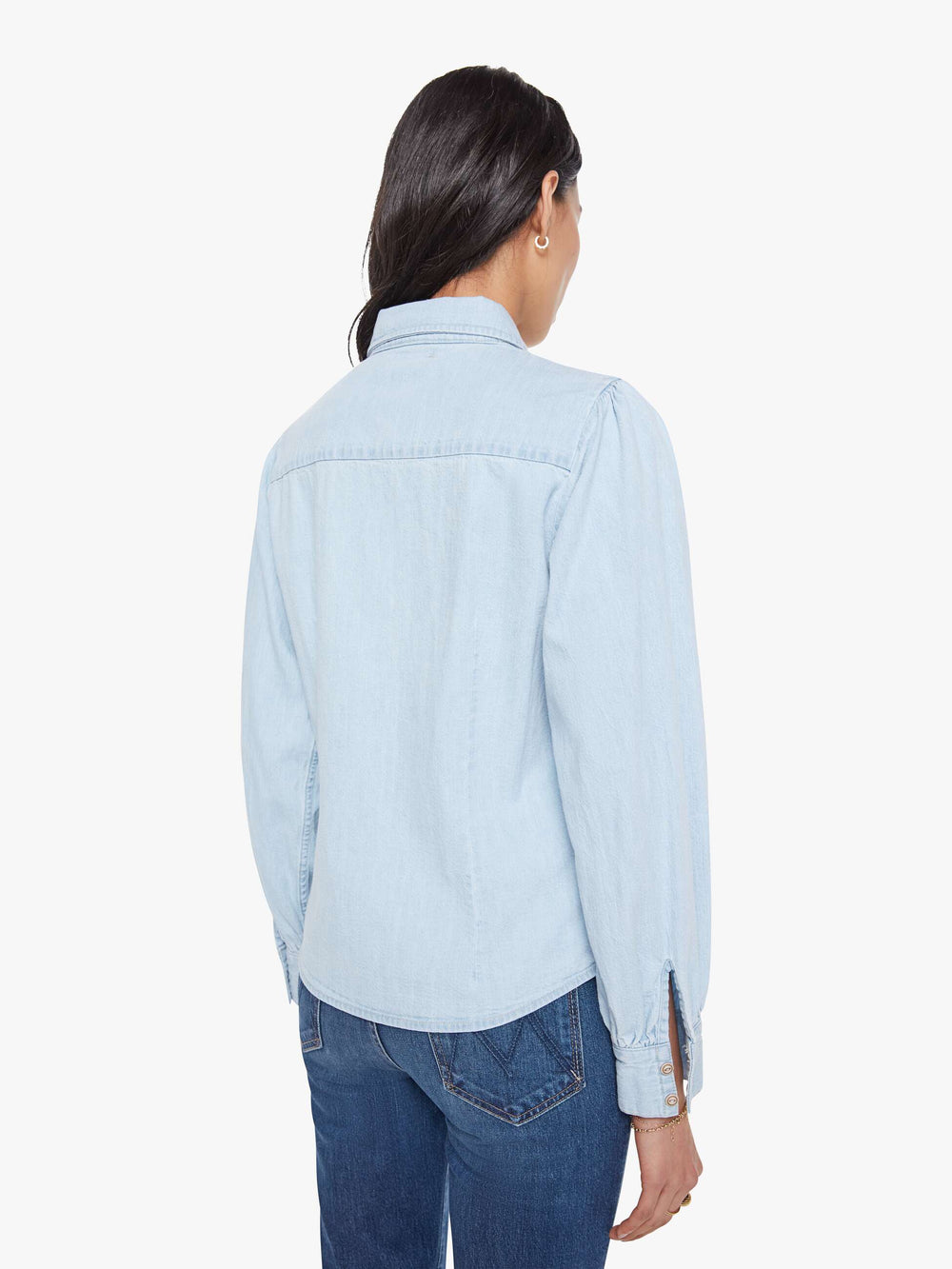 Women High Waisted Runaway | Mother Denim Blue (Navy)
