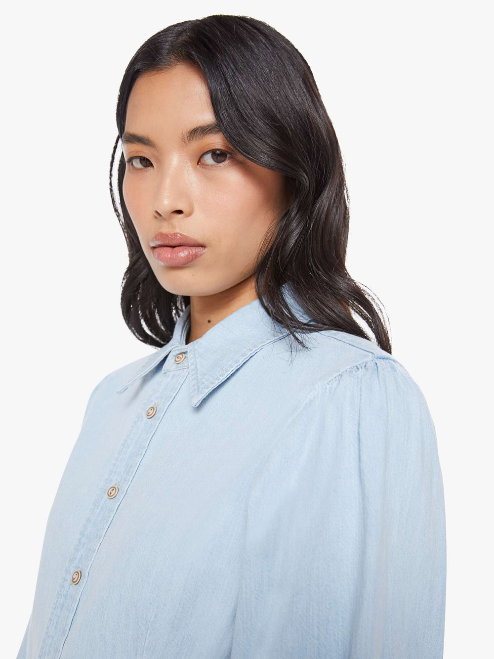 Women High Waisted Runaway | Mother Denim Blue (Navy)