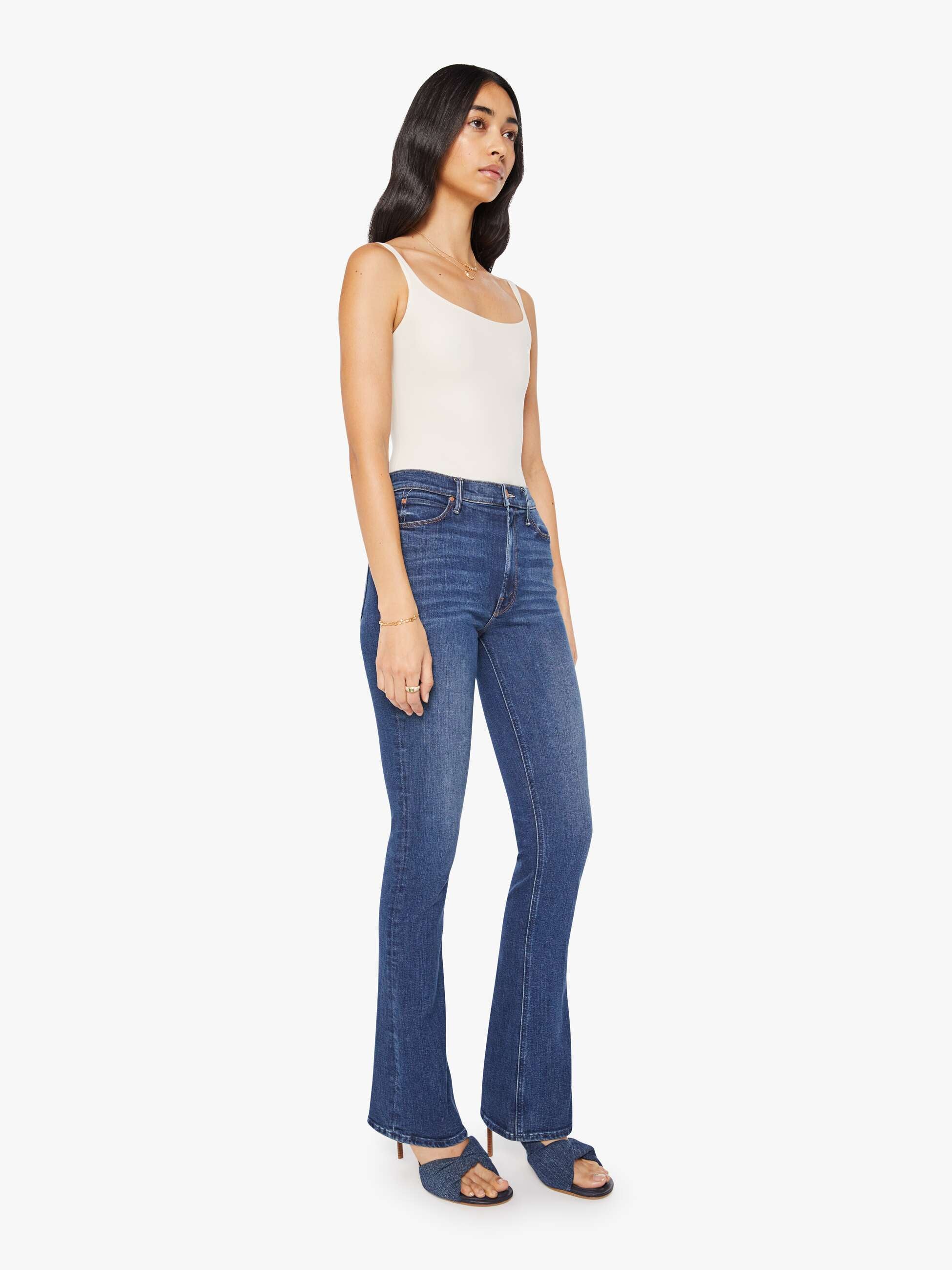 Women High Waisted Runaway | Mother Denim Start Your Engines!
