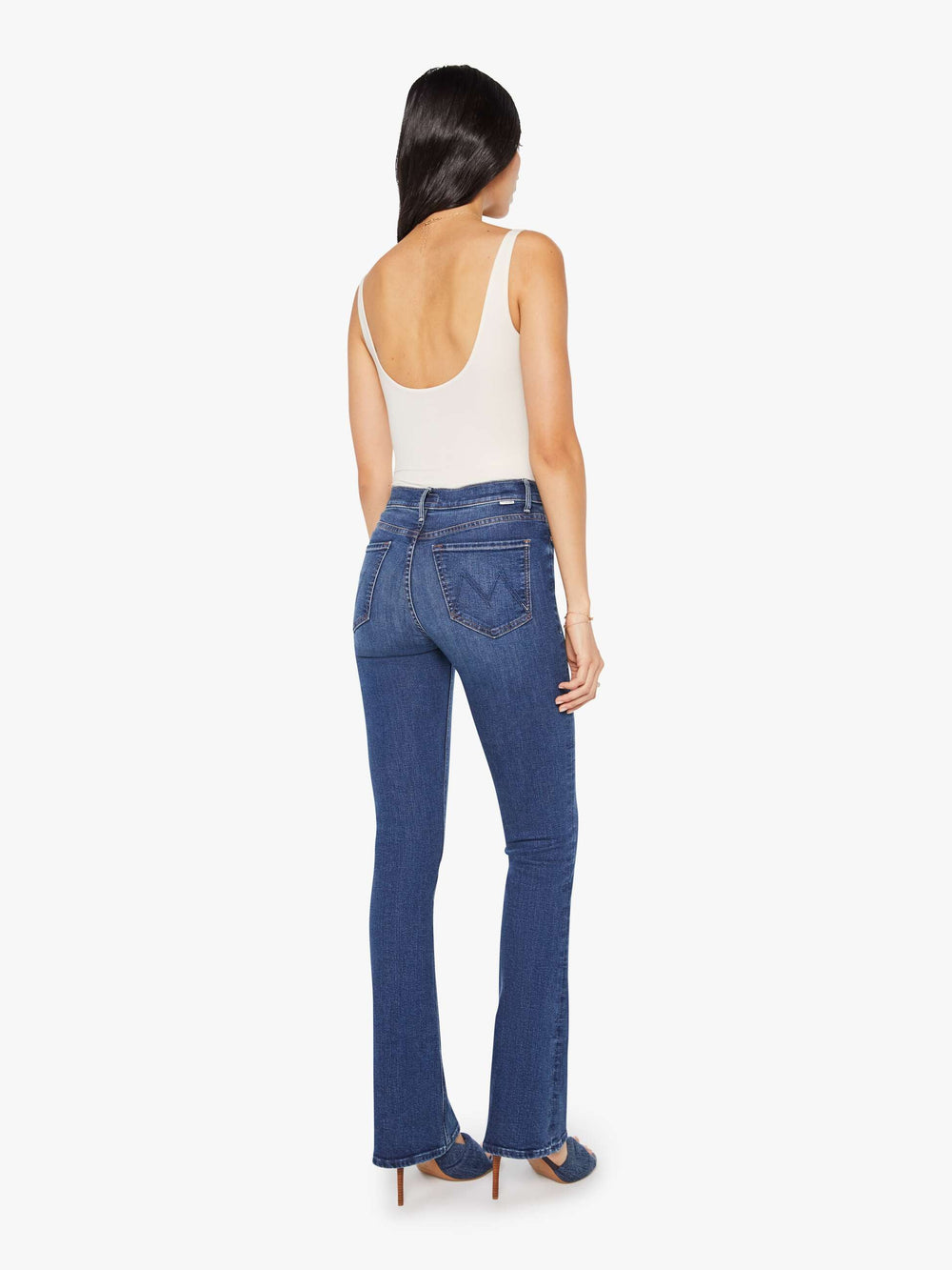 Women High Waisted Runaway | Mother Denim Start Your Engines!