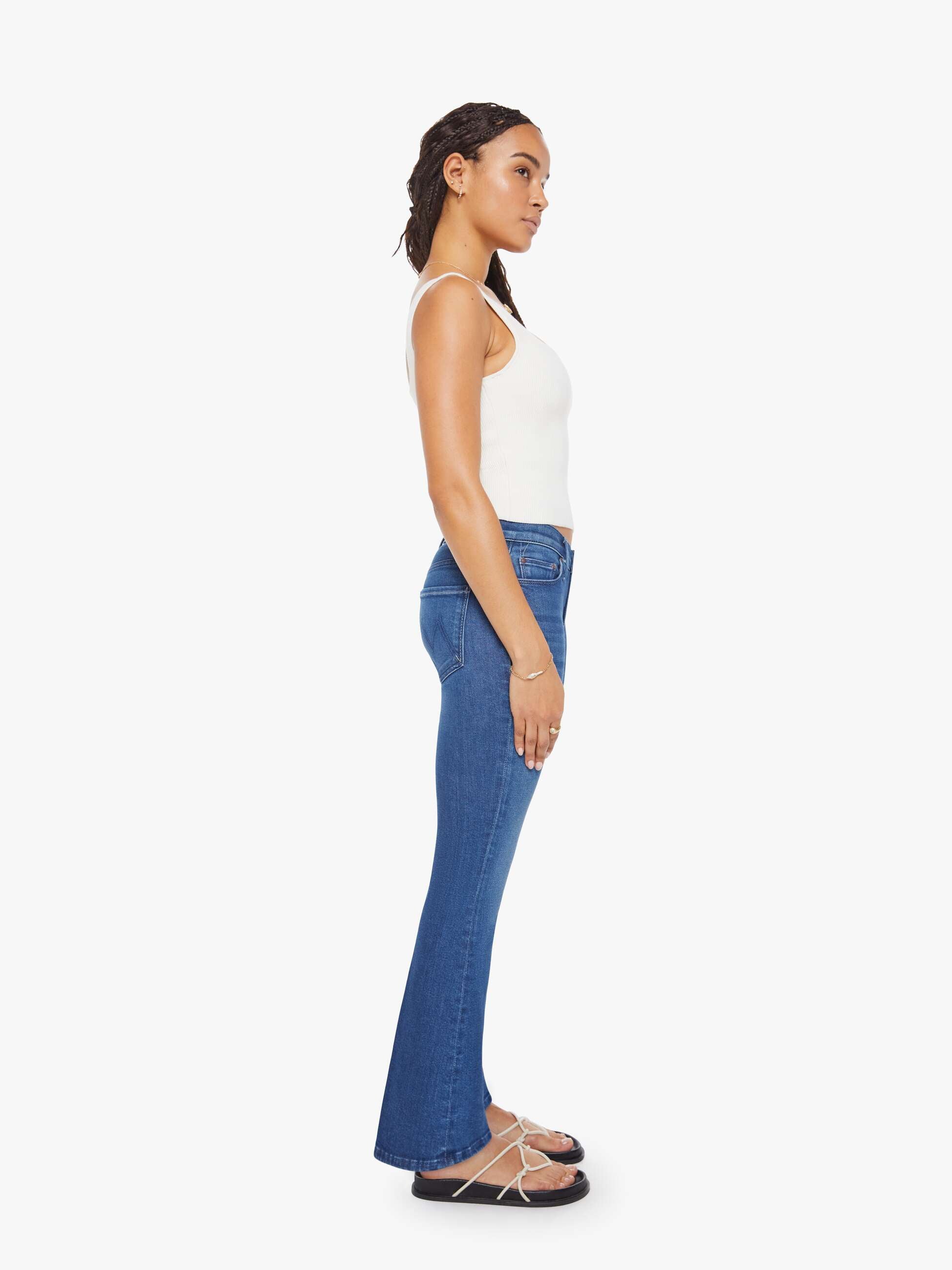Women PETITES The Lil Weekender | Mother Denim Nip It In The Butt