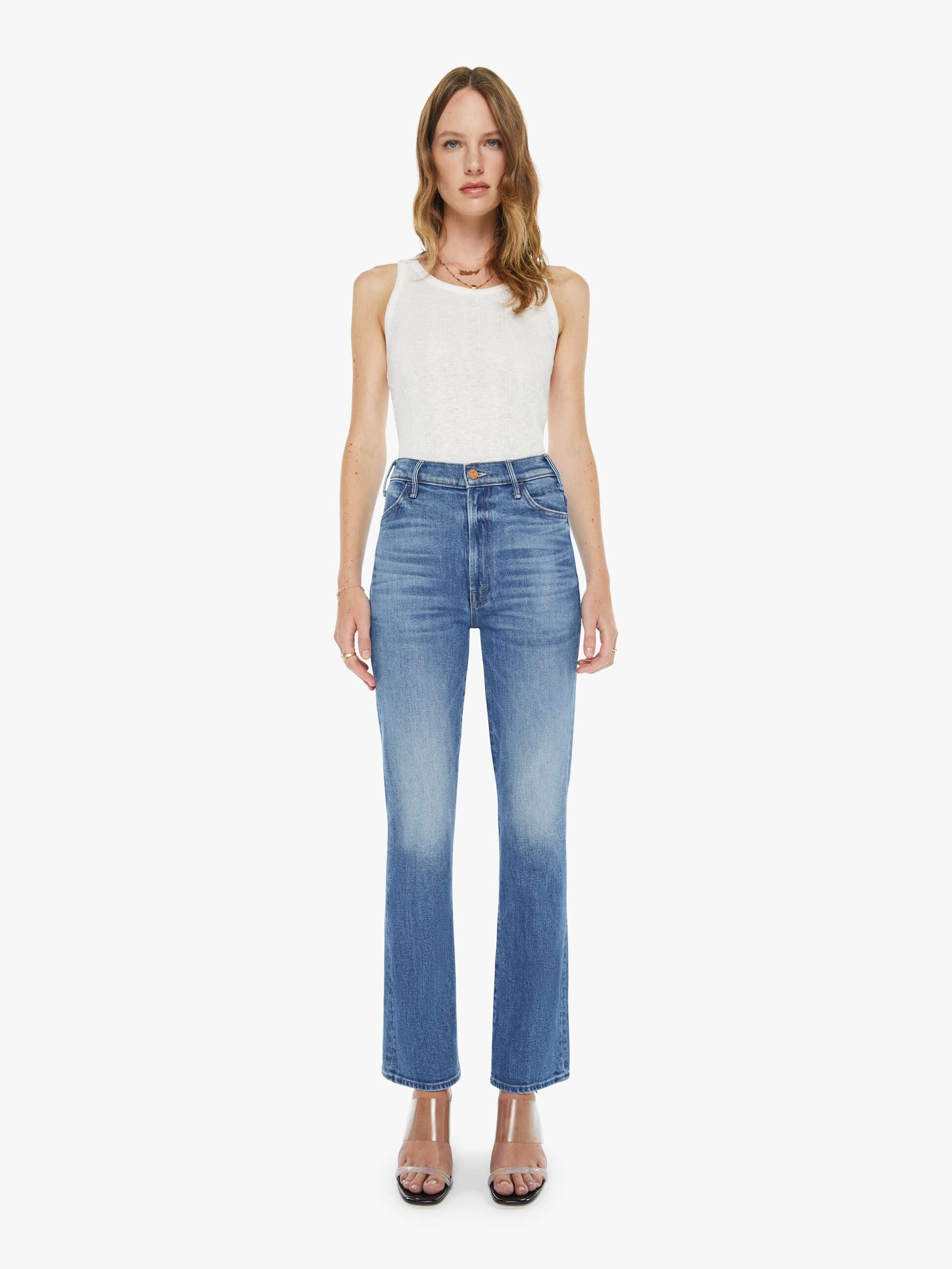 Women The Hustler Flood | Mother Denim All Your Eggs In One Basket