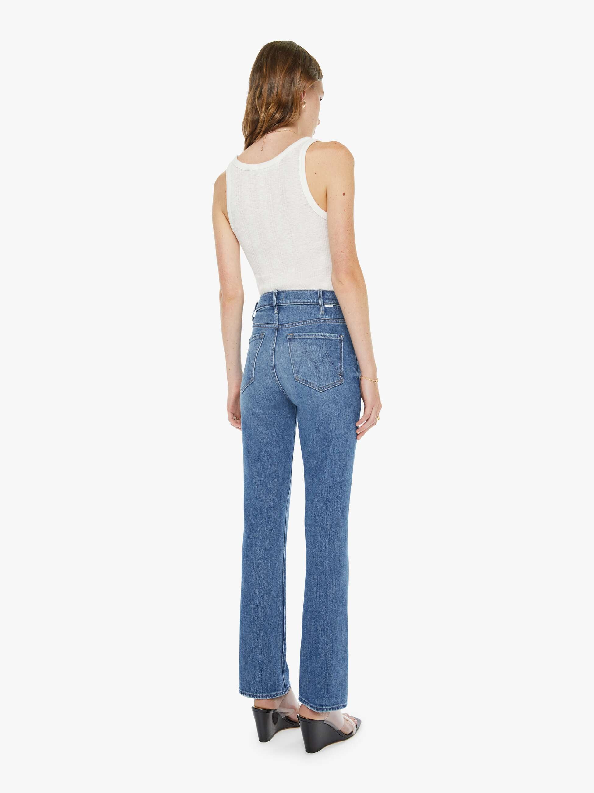 Women The Hustler Flood | Mother Denim All Your Eggs In One Basket