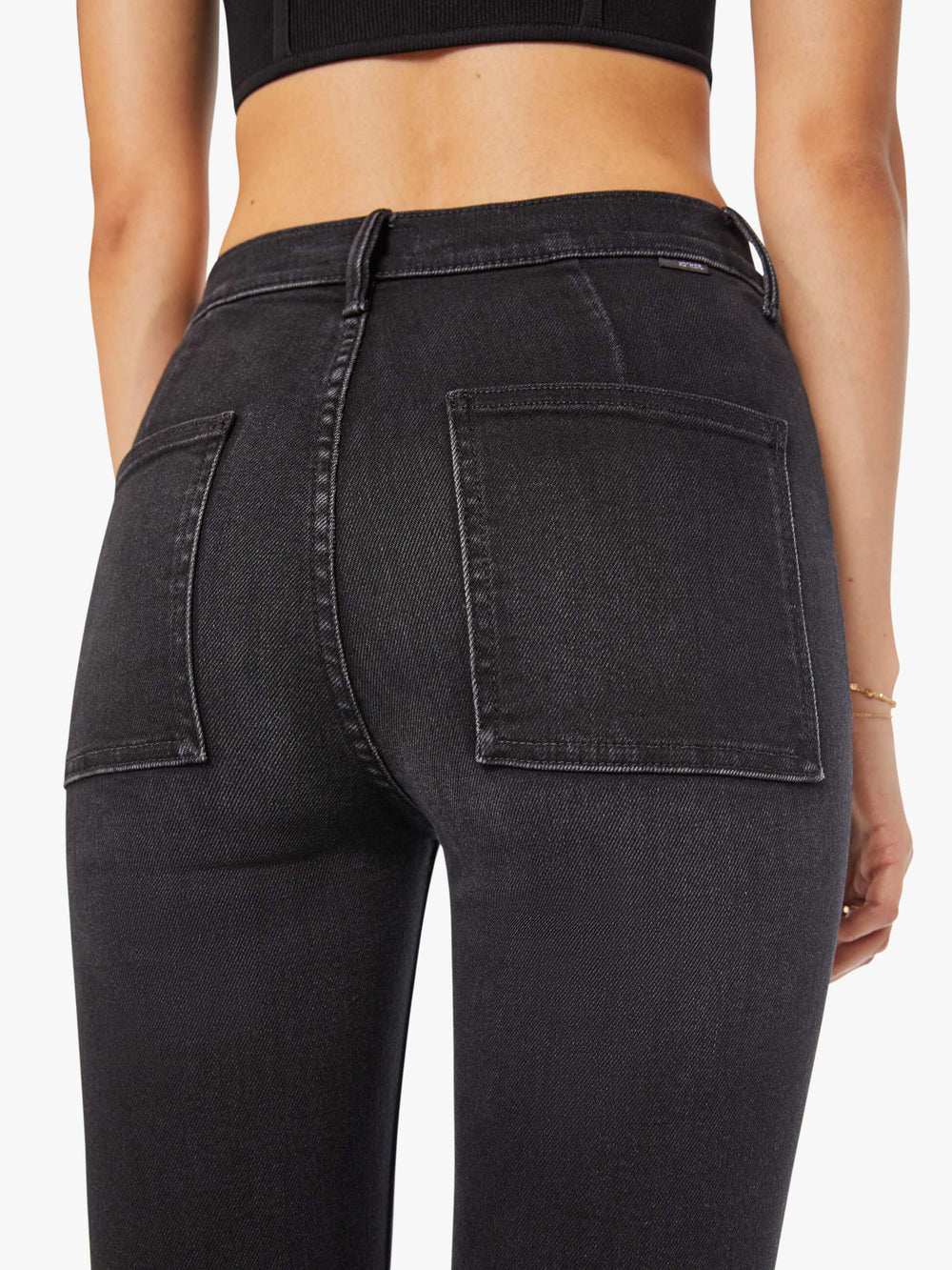 Women The Drama | Mother Denim Spiked Hair Art Flair