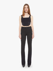 Women High Waisted Runaway | Mother Denim Black