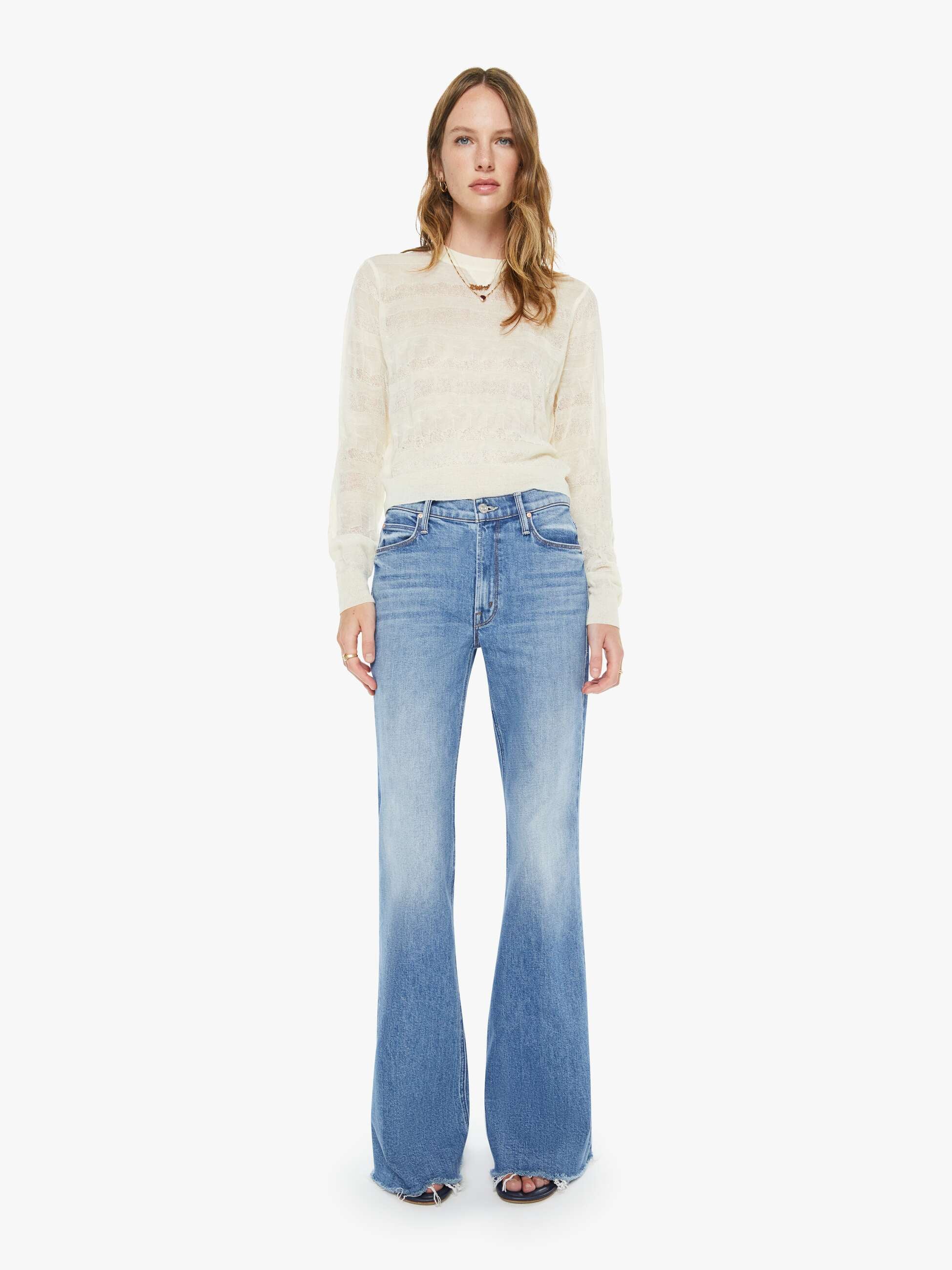 Women The Doozy Fray | Mother Denim Heads Or Tails
