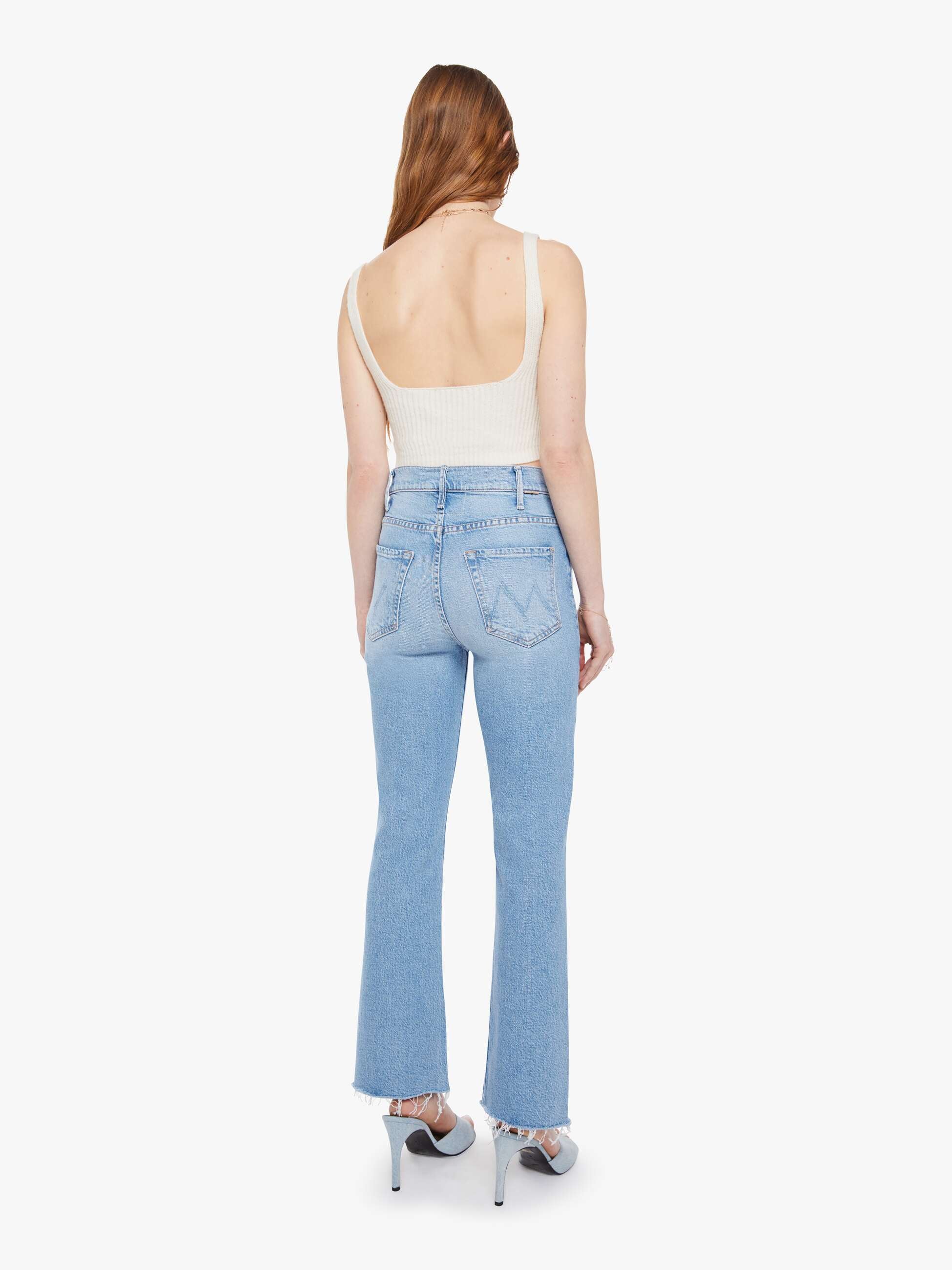 Women The Hustler Ankle Fray | Mother Denim Sow Surreal