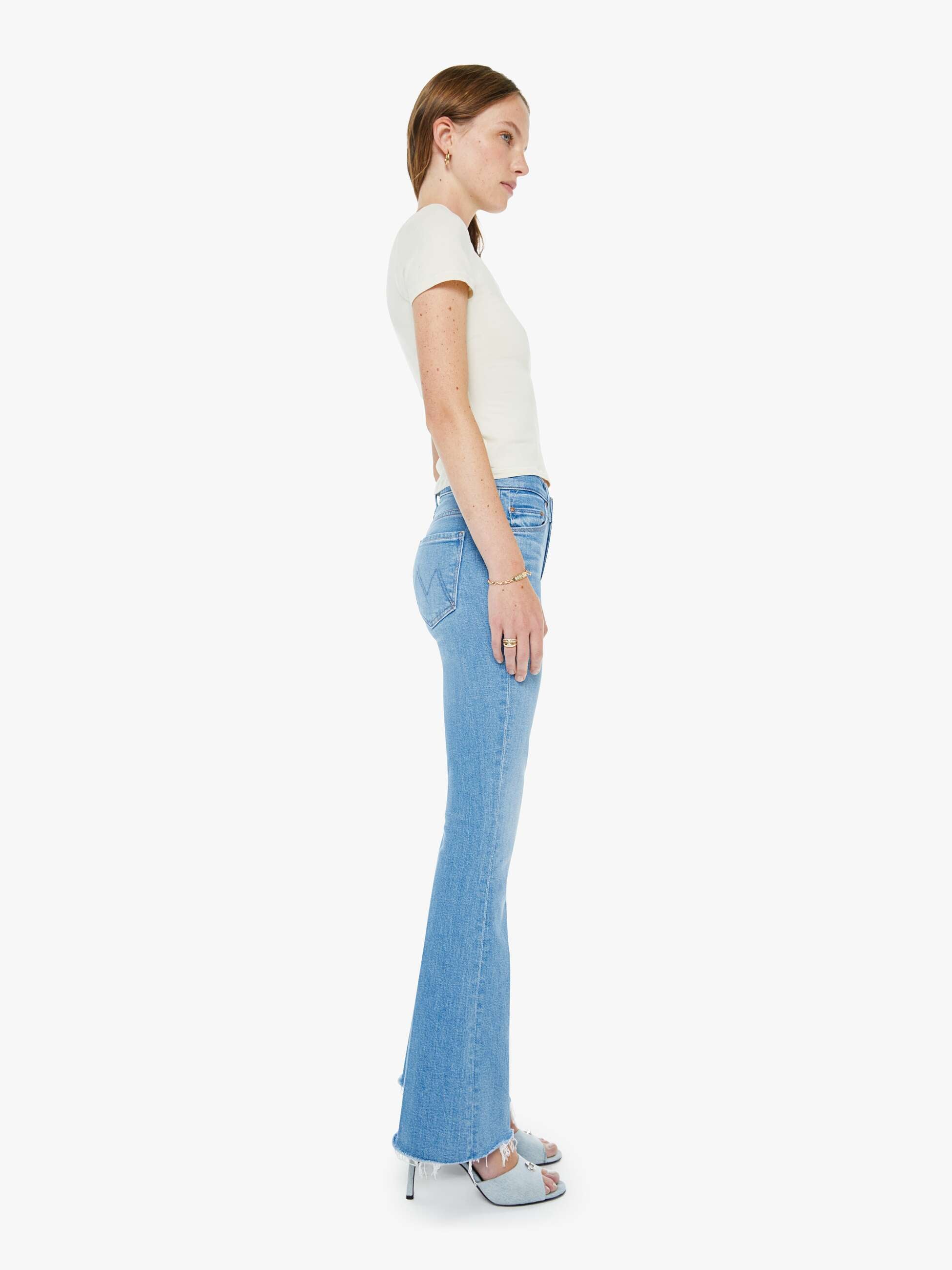 Women The Weekender Fray | Mother Denim Satisfy Your Cravings