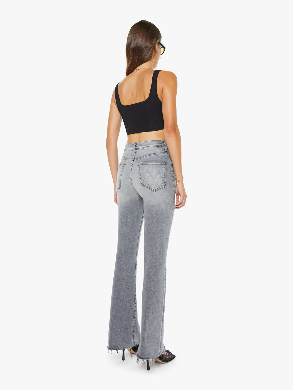 Women High Waisted Weekender Fray | Mother Denim Catch Me Outside
