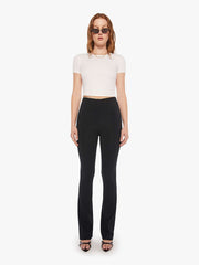 Women SPRWMN MICRO FLARE BLACK | Mother Denim Black
