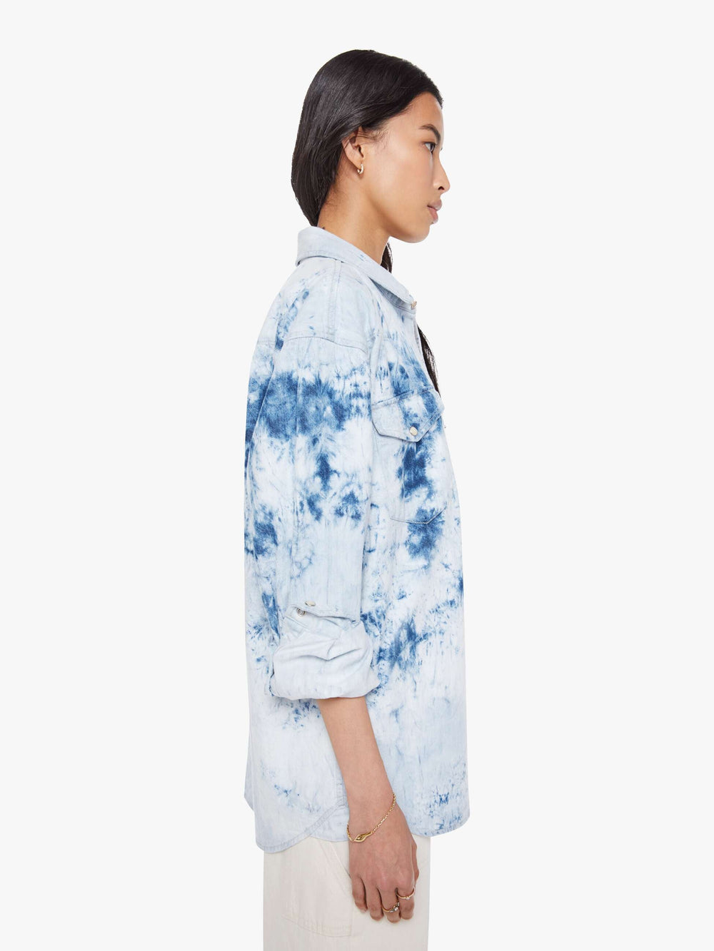 Women The Scooter Skimp | Mother Denim White (Natural)