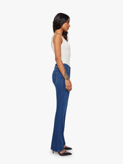 Women PETITES The Lil Runaway | Mother Denim Blue (Navy)