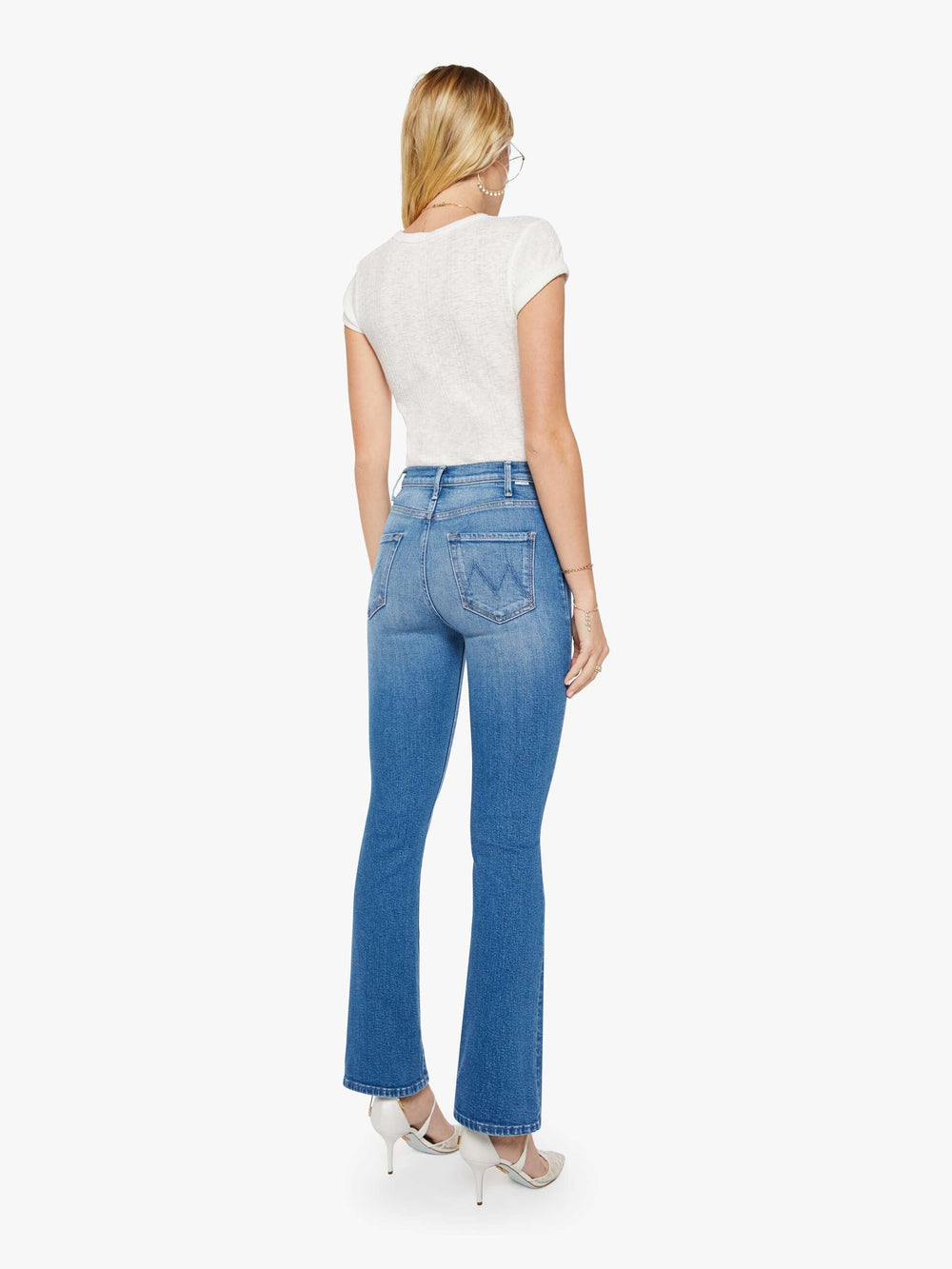 Women The Hustler Skimp | Mother Denim Kissing The Caddy