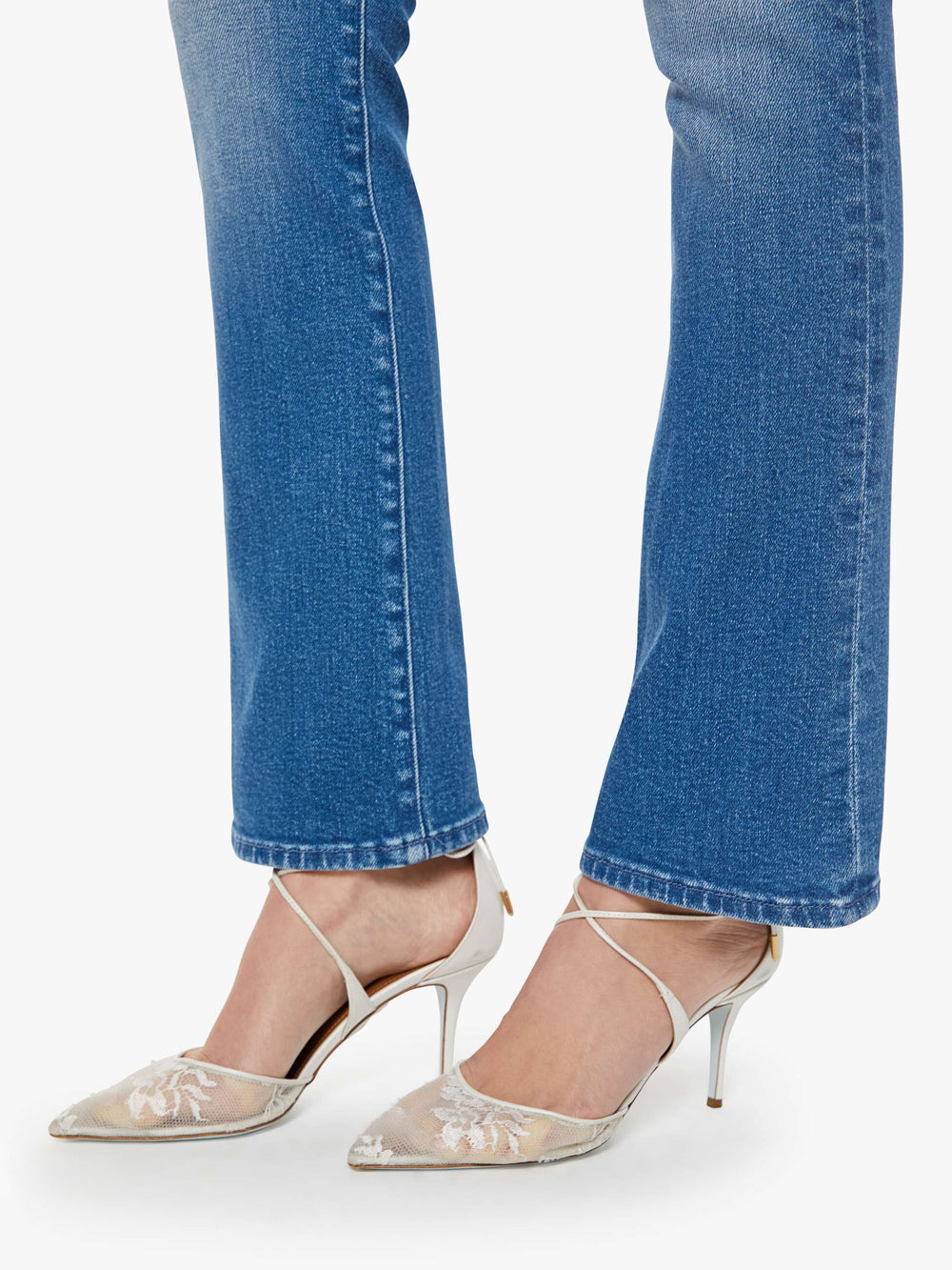 Women The Hustler Skimp | Mother Denim Kissing The Caddy