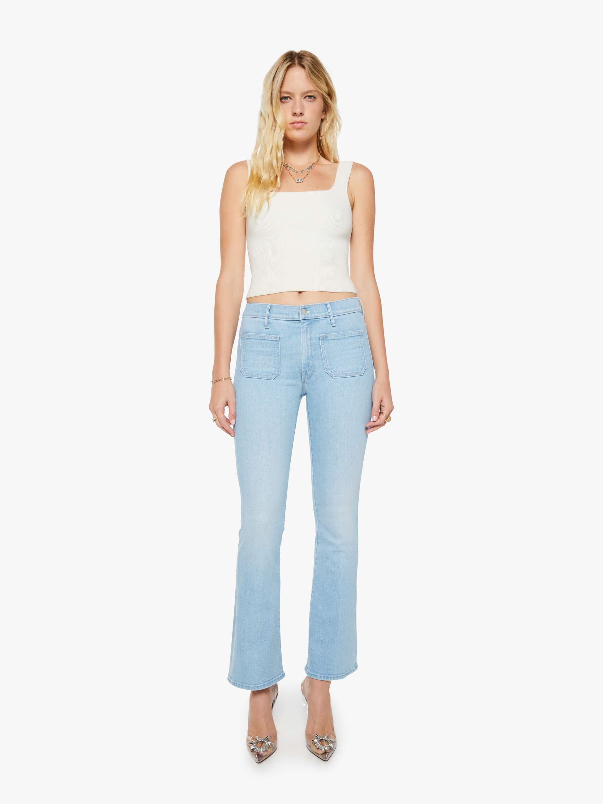 Women The Patch Pocket Weekender | Mother Denim Sauced By Six