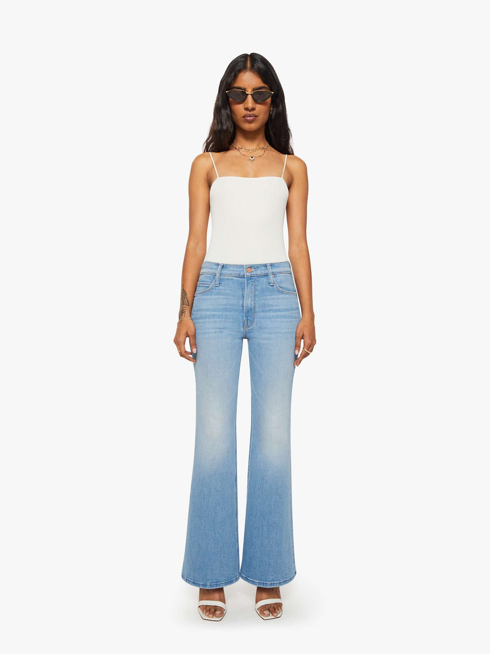 Women PETITES The Lil Doozy | Mother Denim Room Service
