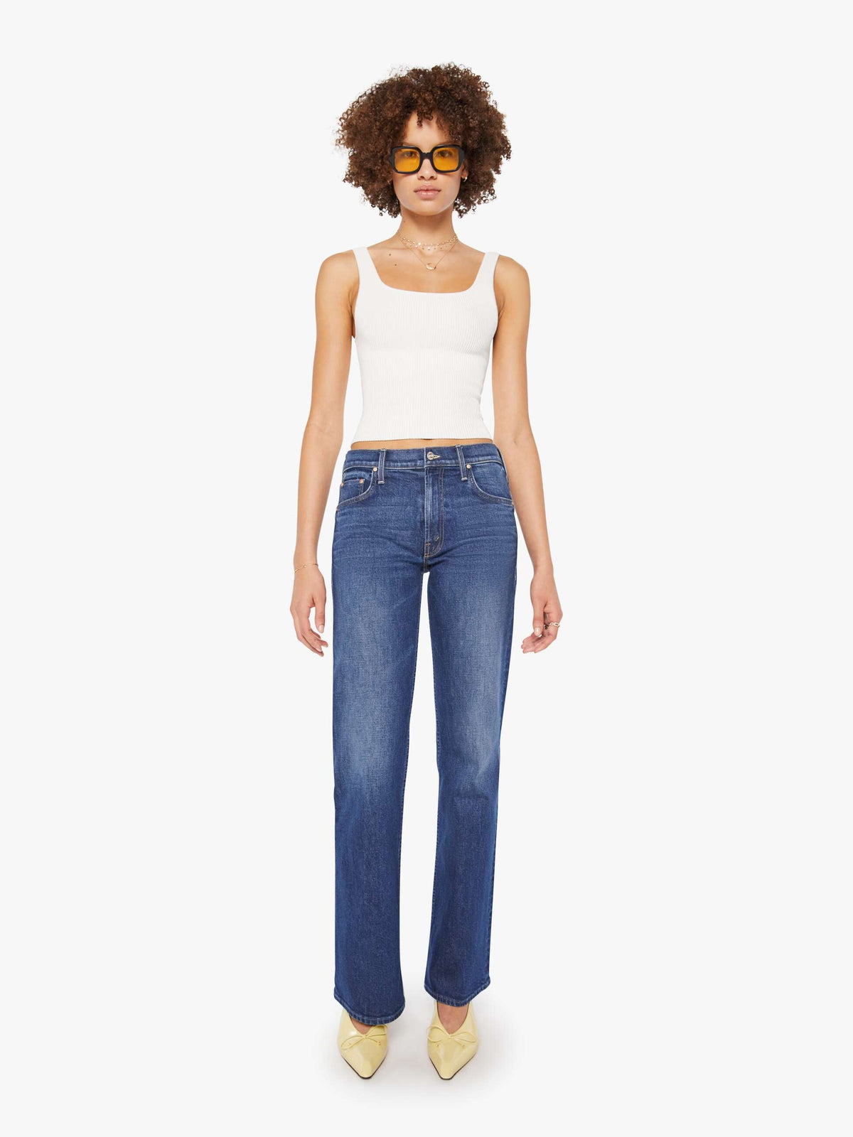 Women The Bookie Sneak | Mother Denim Perfectly Imperfect