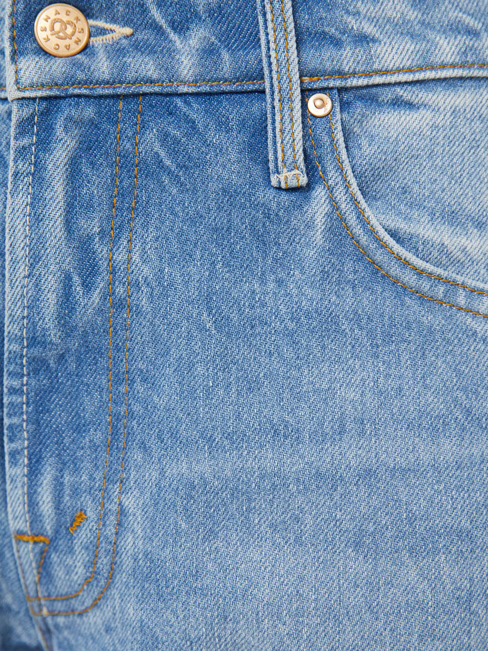 Women SNACKS! The Chomp Heel | Mother Denim Wish Bone