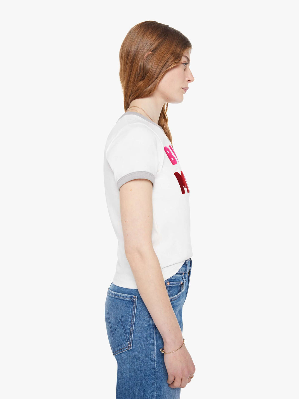 Women The Insider Ankle | Mother Denim Blue (Medium)