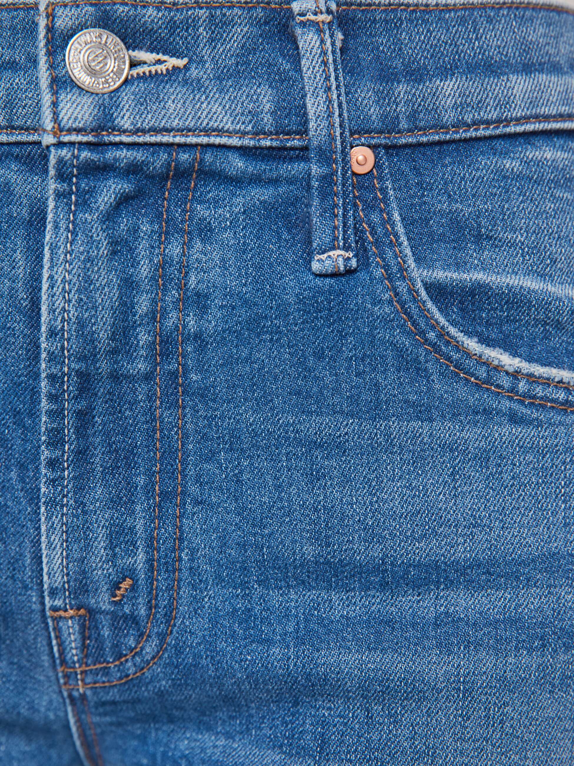Women The Insider Ankle | Mother Denim Blue (Medium)