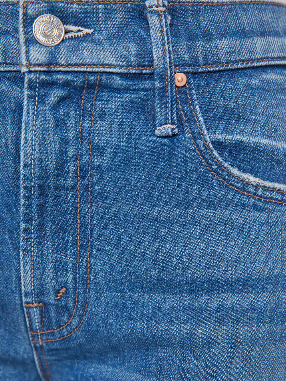 Women The Insider Ankle | Mother Denim Blue (Medium)