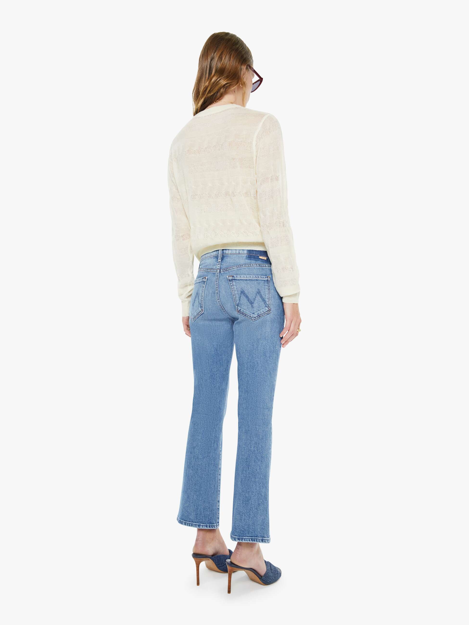 Women The Outsider Flood | Mother Denim Heads Or Tails