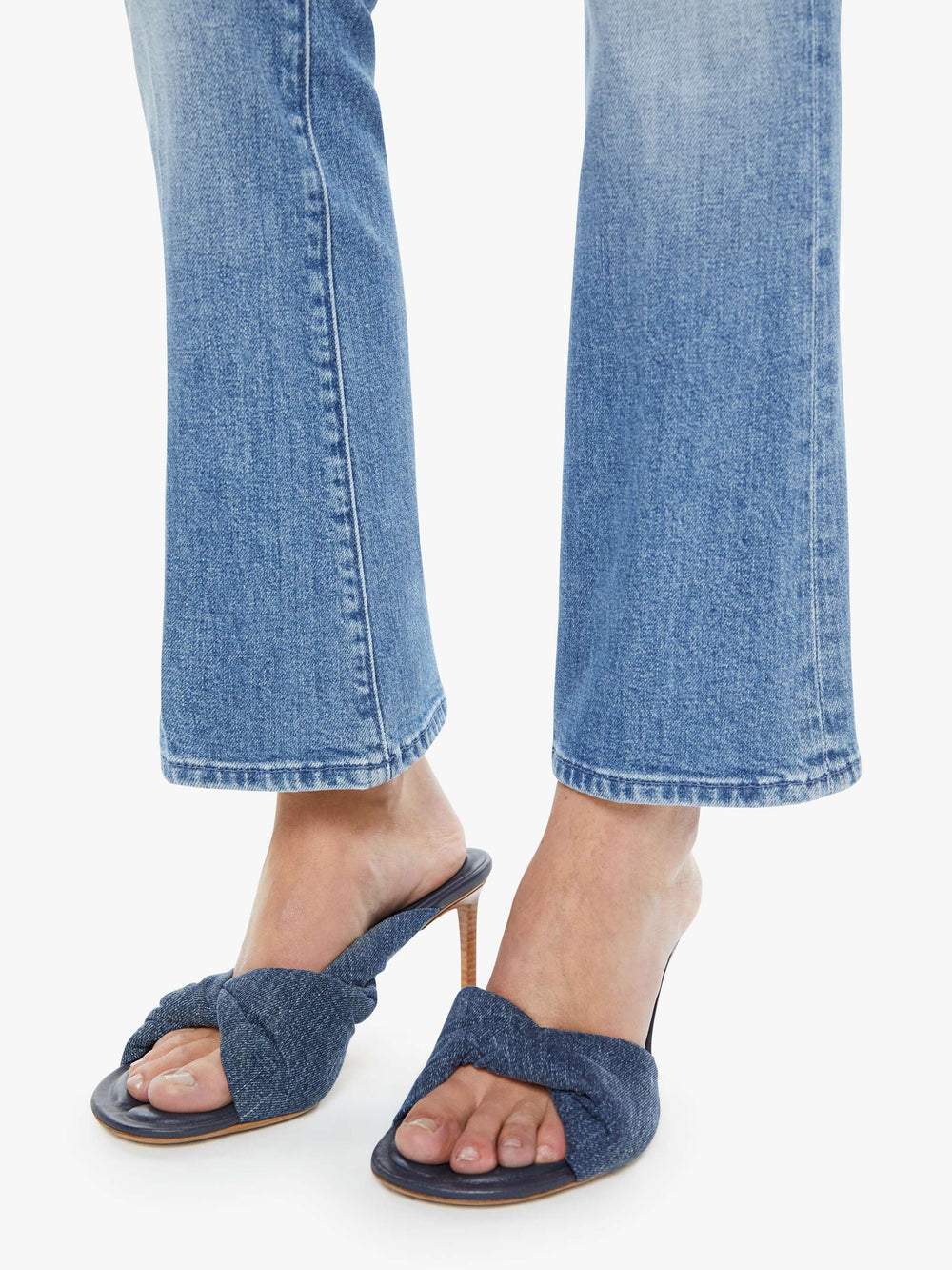 Women The Outsider Flood | Mother Denim Heads Or Tails