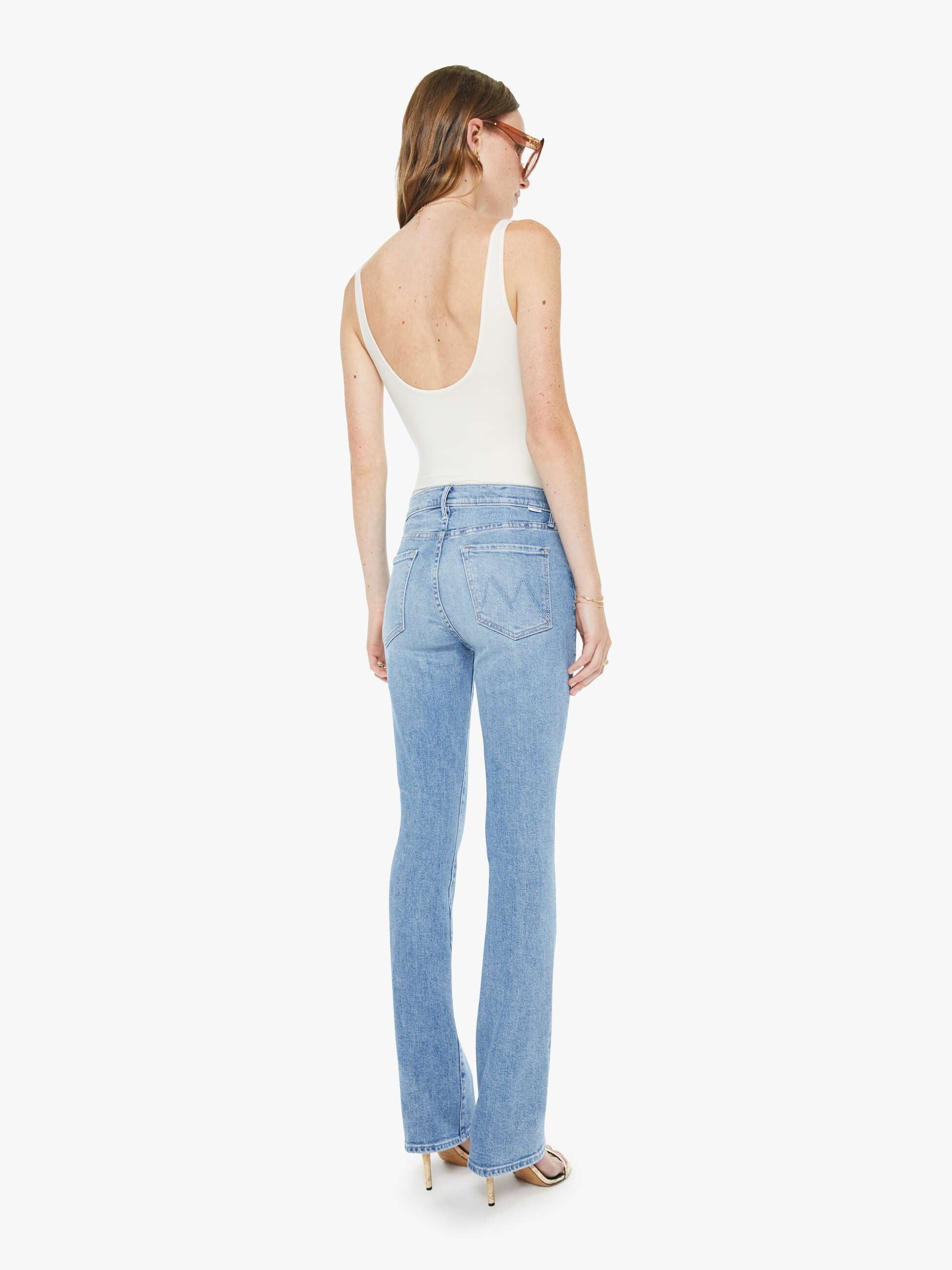Women The Insider Skimp | Mother Denim Blue (Light-Pastel)