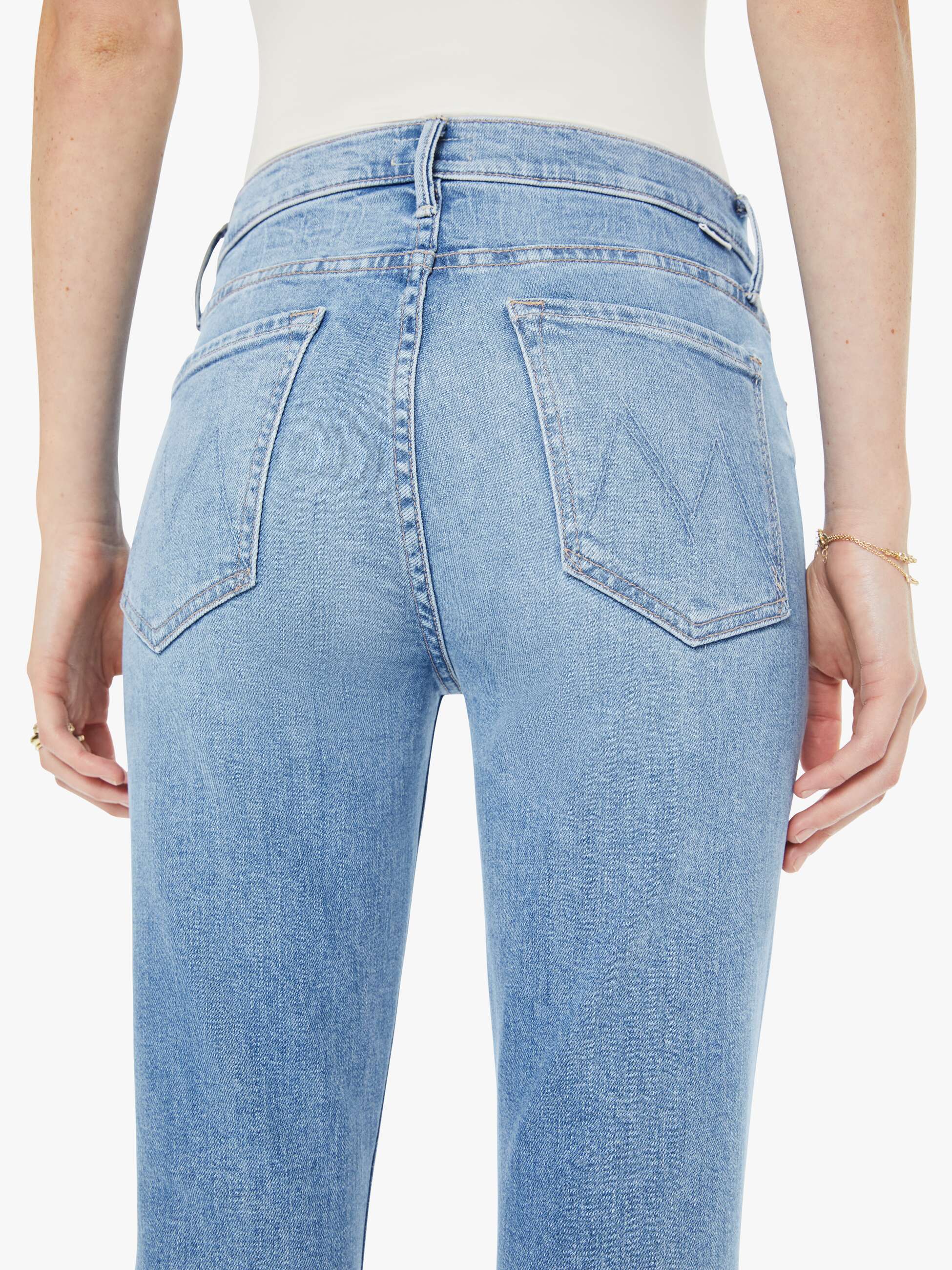 Women The Insider Skimp | Mother Denim Blue (Light-Pastel)