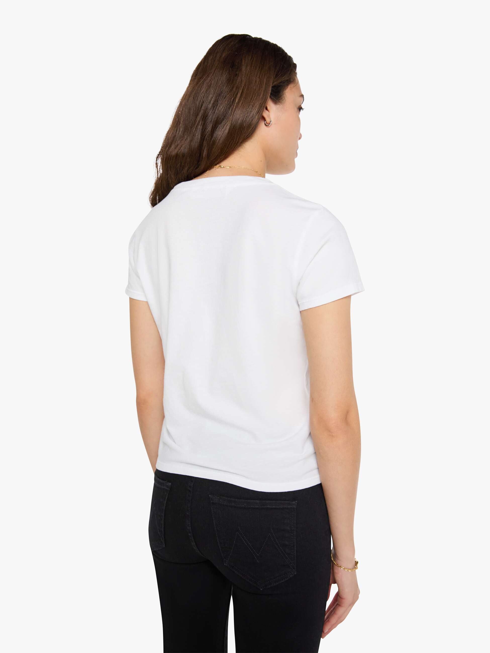 Women The Bookie Skimp | Mother Denim Picket Fence