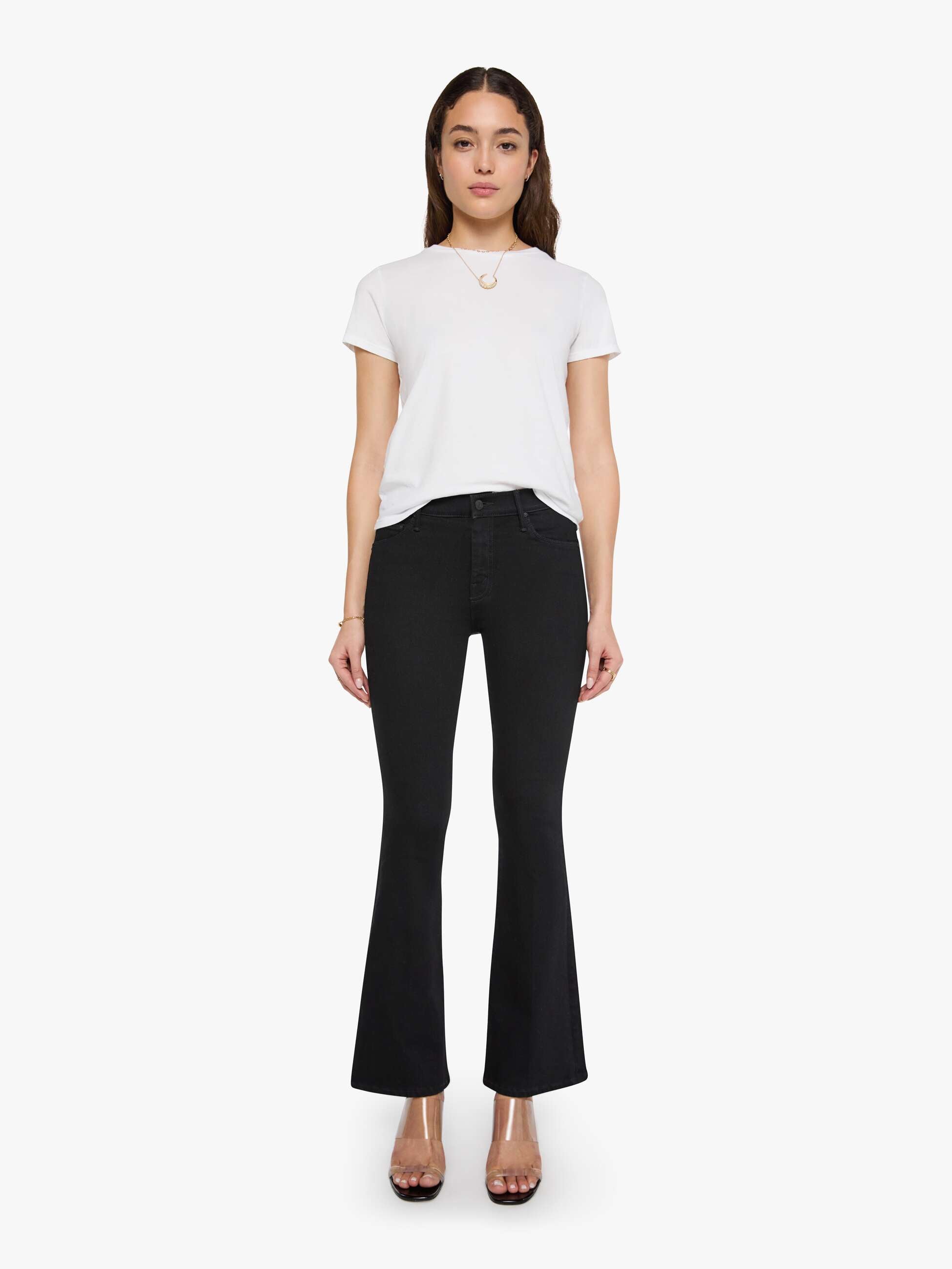 Women The Bookie Skimp | Mother Denim Picket Fence