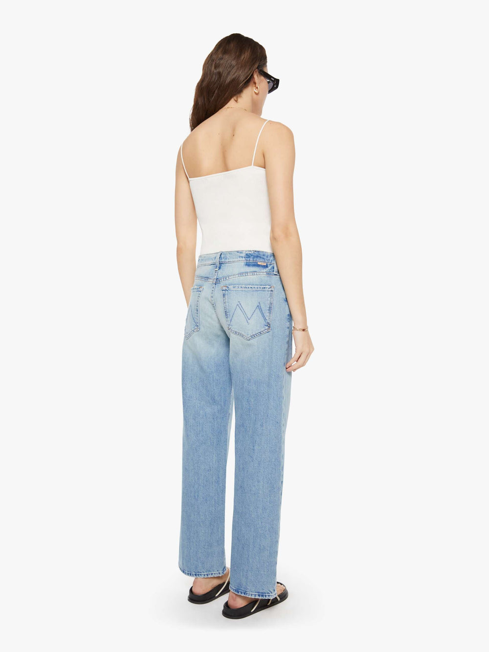 Women The Mid Rise Rambler Zip Skimp | Mother Denim I Confess