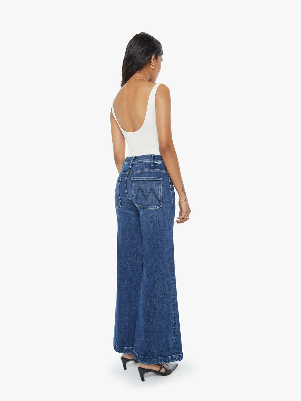 Women PETITES The Lil Hustler Roller Patch Pocket Skimp | Mother Denim One Last Shot