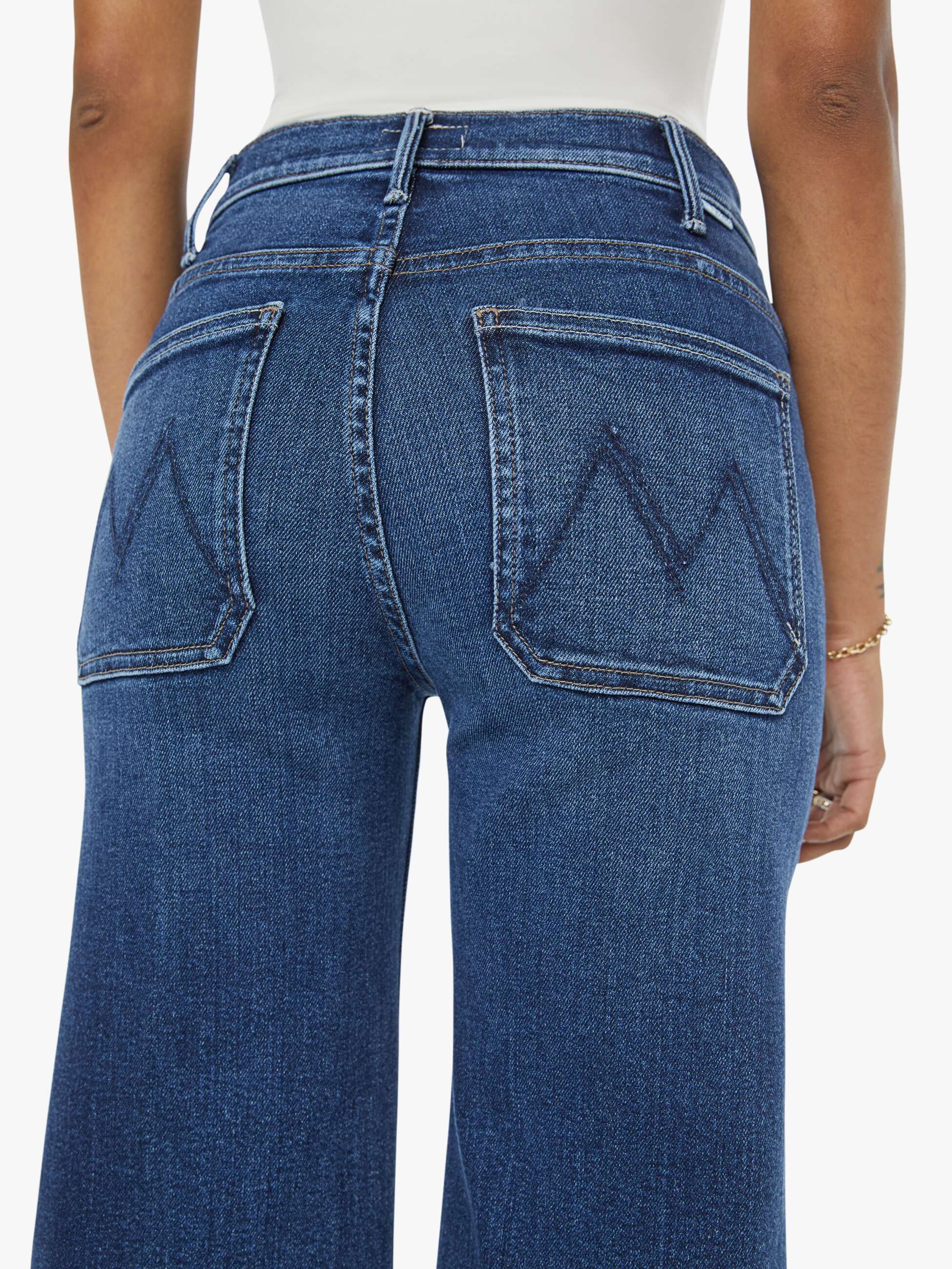 Women PETITES The Lil Hustler Roller Patch Pocket Skimp | Mother Denim One Last Shot