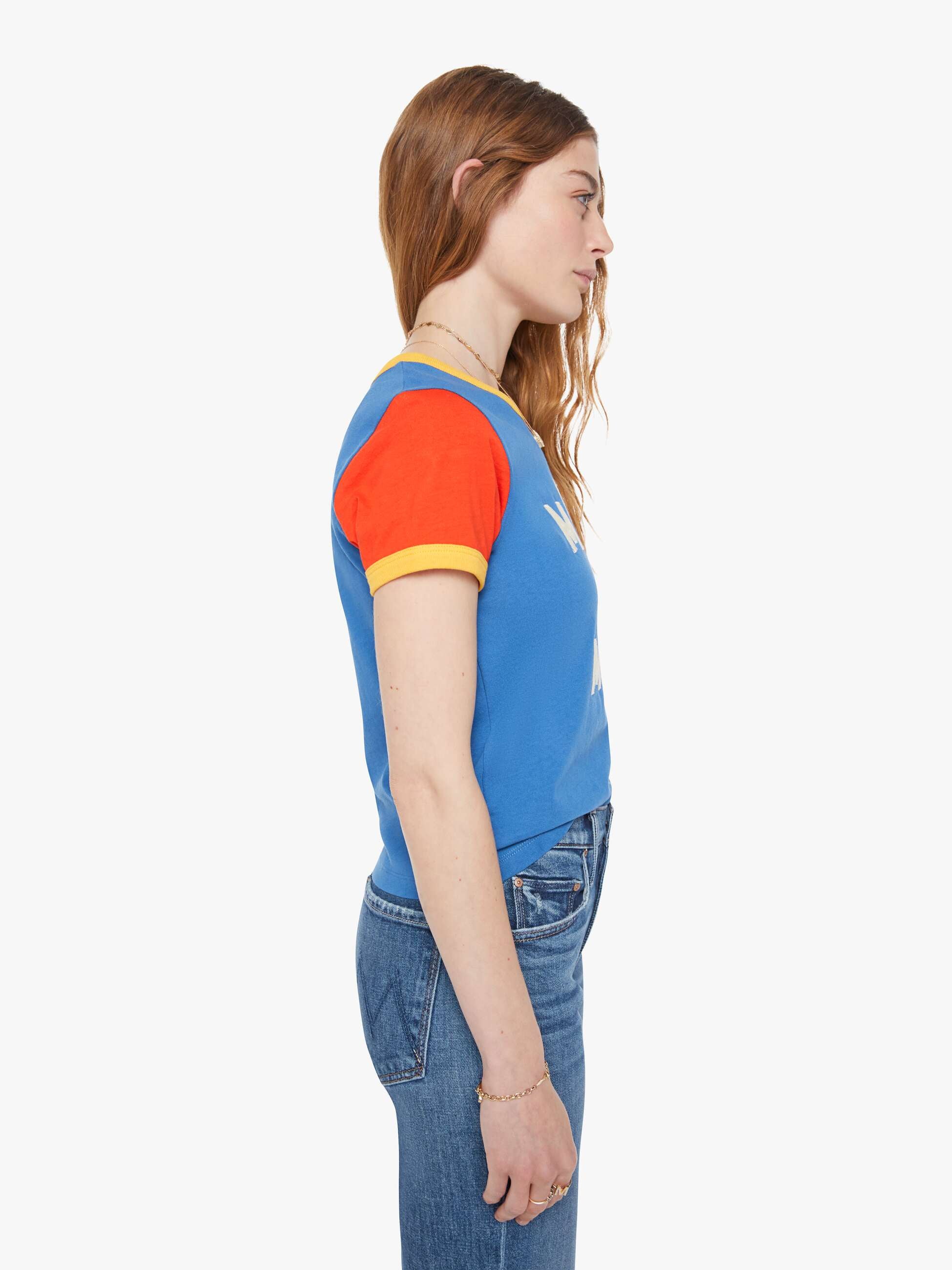 Women The Mid Rise Rambler Zip Ankle | Mother Denim Blue (Navy)