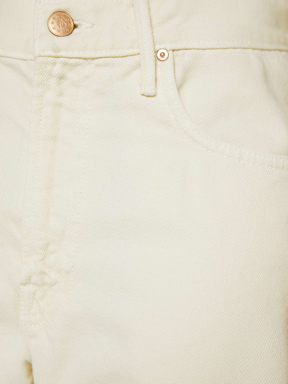 Women PETITES The Lil Lemon Twist Sneak | Mother Denim Natural