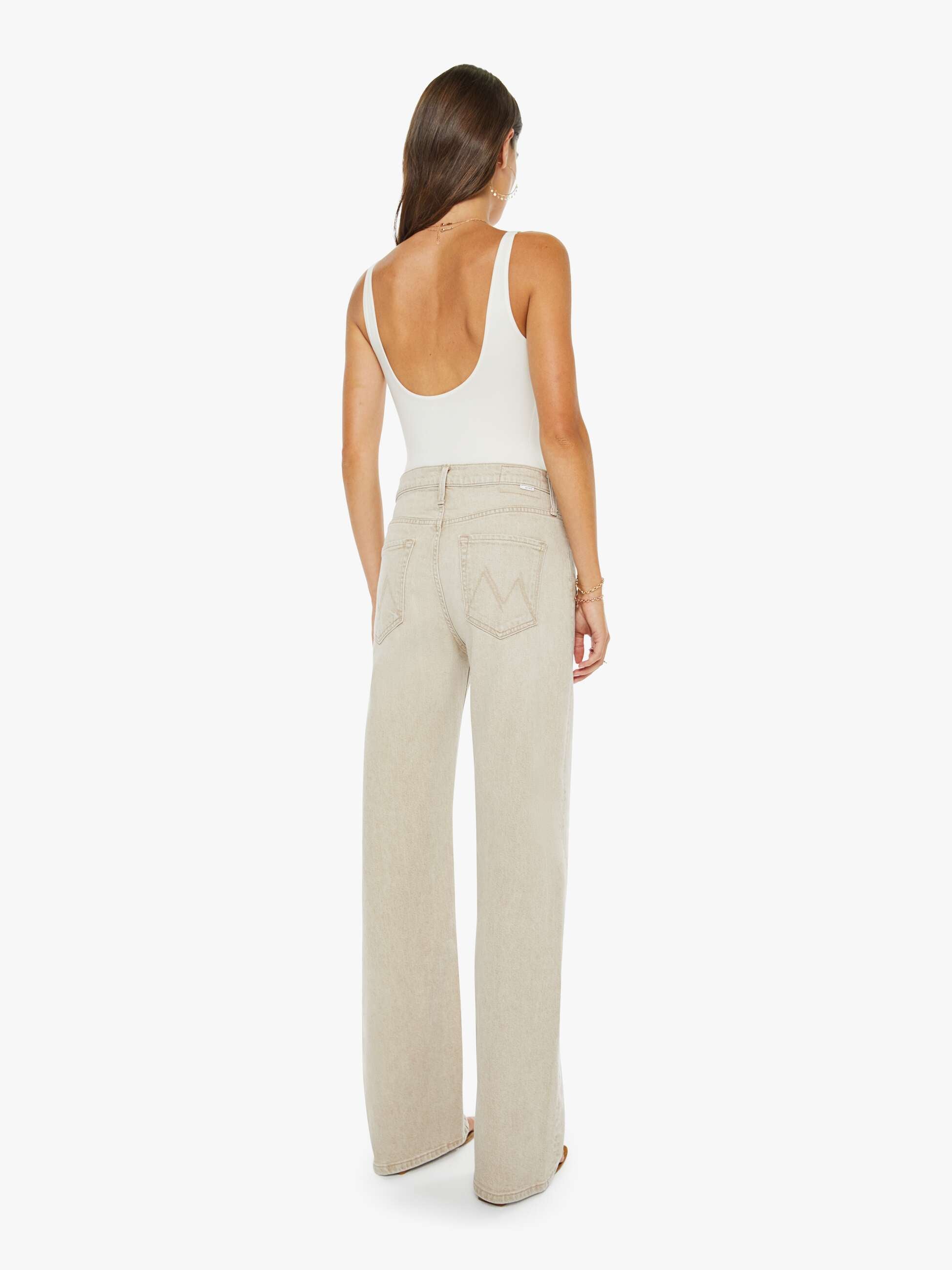 Women The Dodger Sneak | Mother Denim Caramel