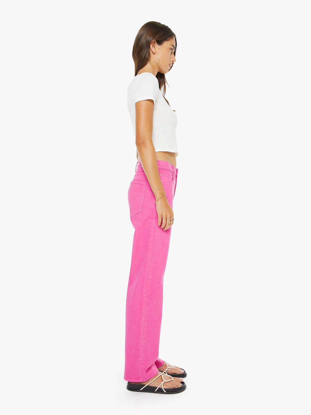 Women The Newbie Skimp | Mother Denim Shocking Pink