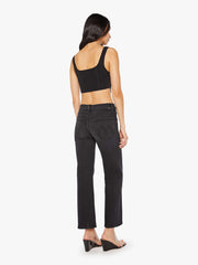 Women The Mid Rise Rambler Zip Flood | Mother Denim Spiked Hair Art Flair