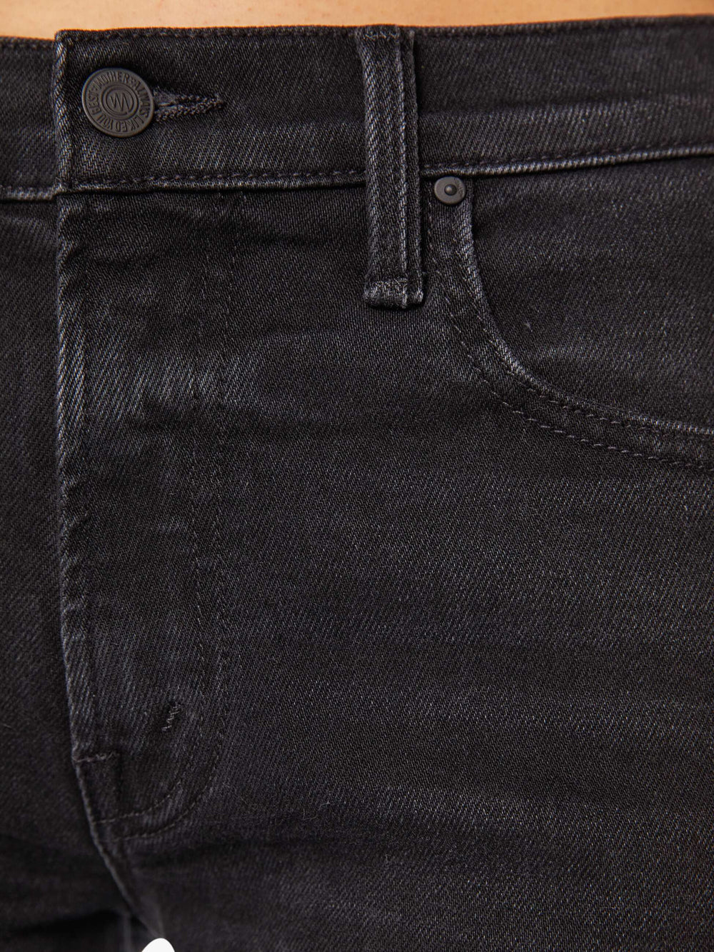 Women The Mid Rise Rambler Zip Flood | Mother Denim Spiked Hair Art Flair